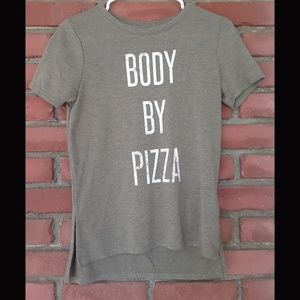 NWOT|Modern Lux|Body By Pizza T-Shirt